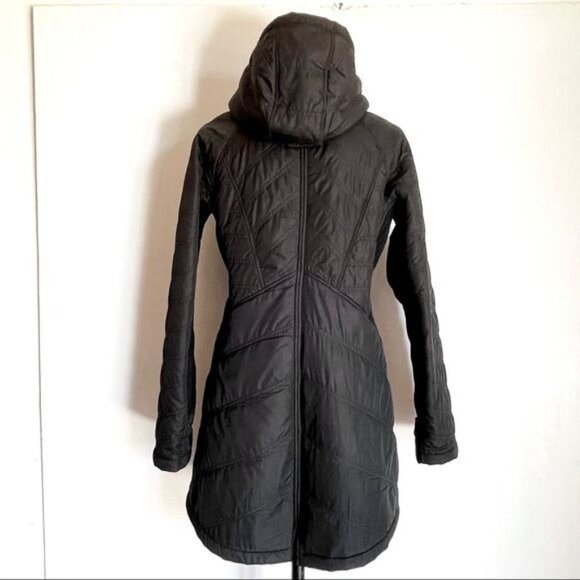 PrAna Diva Long Hooded black Jacket size Small - Picture 7 of 16